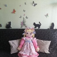 Кукла большая тряпичная. :: ОКСАНА ЮРЬЕВНА ШВЕЦ