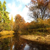 Река осенью :: Андрей Снегерёв