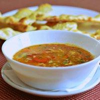 Из полезных овощей кушай суп и не болей! :: Татьяна Помогалова