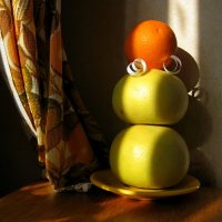 Кухонные забавы с фруктами... :: Лидия Бараблина