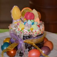 Пасха – праздник самый главный, Освещают куличи, Красят яйца и желают Только мира, доброты. :: Savayr 