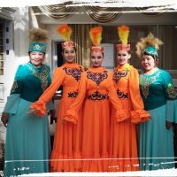Девушки из Казахстана,поют народные песни. :: Андрей Хлопонин