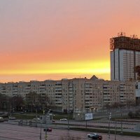Закат над Москвой. :: Alexandr Gunin