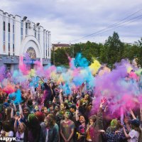 Холи краски 2019 год Мурманск :: Надежда Гончарук