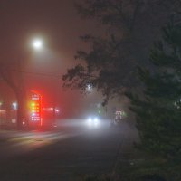 Александровская в тумане :: Константин Бобинский