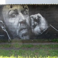 Портрет-граффити Сергея Шнурова :: genar-58 '