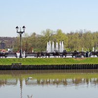 Светомузыкальный фонтан в парке Царицыно :: Александр Качалин