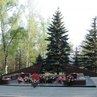 Мемориал памяти погибшим в ВОВ. Дзержинский (город)Сквер Победы :: Александр Качалин
