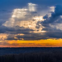Красивый закат :: Владимир Безбородов