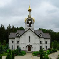 Звонница православного храма в Катыни :: Милешкин Владимир Алексеевич 