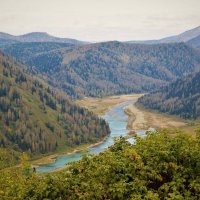 Река Уса в Кузнецком Алатау :: Сергей Чиняев 