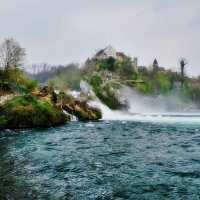 Neuhausen am Rheinfall Рейнский водопад Швейцария :: wea *