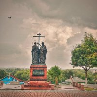 Памятник Кириллу и Мефодию в Коломне :: Andrey Lomakin