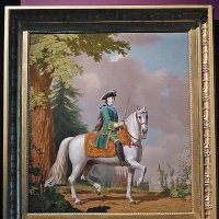 Портрет Екатерины II в гвардейском мундире на коне Бриллианте :: Лидия Бусурина
