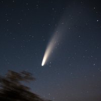 Комета NEOWISE сегодня вечером. :: Александр Крупский