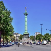 «Июльская колонна» на площади Бастилии в Париже :: Eldar Baykiev