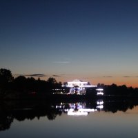 Ночь над озером Ломпадь :: Анатолий Кувшинов
