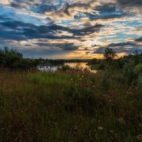 Закатный вечер. :: Виктор Евстратов