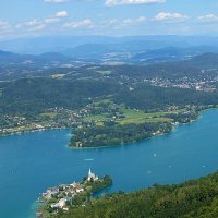 Озеро Вёртерзее в Австрии :: Лидия Бусурина