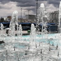фонтан у Киевского....в Москве :: Владимир Холодницкий