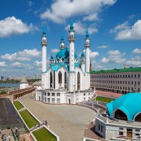 Вид на мечеть Кул Шариф с Преображенской башни. :: Анатолий Грачев