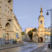 Москва. Церковь Рождества Богородицы на Стрелке. :: В и т а л и й .... Л а б з о'в