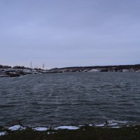 Шахты. Грушевское водохранилище в начале зимы. :: Пётр Чернега