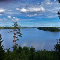 Любимое озеро Сапшо,на берегу которого мы живем.05.09.2020 г :: Ольга Митрофанова