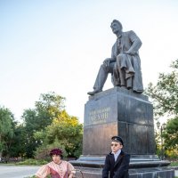 Прогулка по Таганрогу с Чеховскими героями :: Андрей Lyz