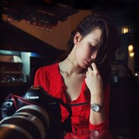 Lady in red… :: Roman Mordashev