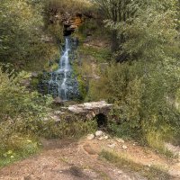 Водопад в деревне Паника. Тверская область. :: Борис Гольдберг