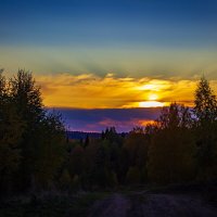 Закат в сентябре :: Александр Гладких