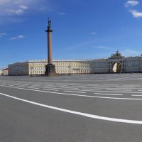 Панорама Дворцовой площади. Самоизоляция.. :: Харис 