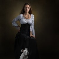 Дама с собачкой :: Сергей Анисимов