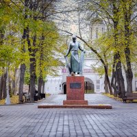 Москва. Памятник Андрею Рублёву. :: В и т а л и й .... Л а б з о'в