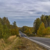 Осенняя дорога :: Сергей Цветков