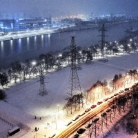 Падал снег... :: Анатолий Колосов