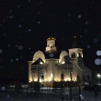 Ноябрьская метель... Свадебный вальс ,венчание. :: Андрей Хлопонин