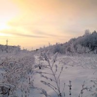 Морозные рассветы декабря.. :: Андрей Заломленков