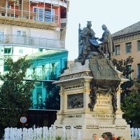 Монумент Изабелле Кастильской и Колумбу в Гранаде :: Галина 