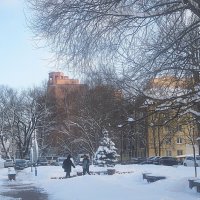 Зимой в моем городе :: Елена Семигина