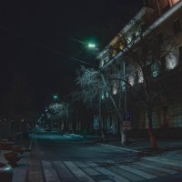 ночные улицы белгорода :: Александр Леонов