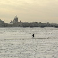 Cанкт-Петербург. Нева зимой. :: Игорь Олегович Кравченко