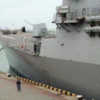 Ракетный эсминец США «James E. Williams» (DDG 95) в Одесском порту :: Юрий Тихонов