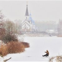 Снежный денёк над Средней Рогаткой... :: Sergey Gordoff