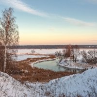 Зима на реке Клязьме :: Валерий Иванович