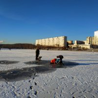 Зимние радости детей в Москве :: Андрей Лукьянов