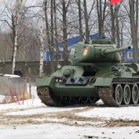Знаменитый танк Т-34 :: Маргарита 
