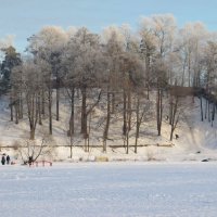 Зима на озере :: Вера Щукина