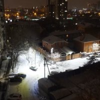 В нашем городе снег... :: Татьяна Р 